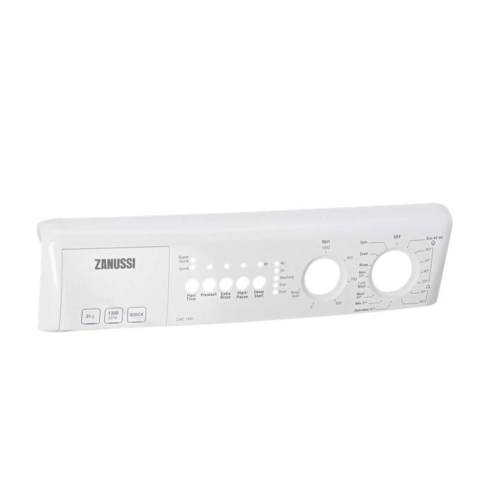 control panel, white, Zanussi
