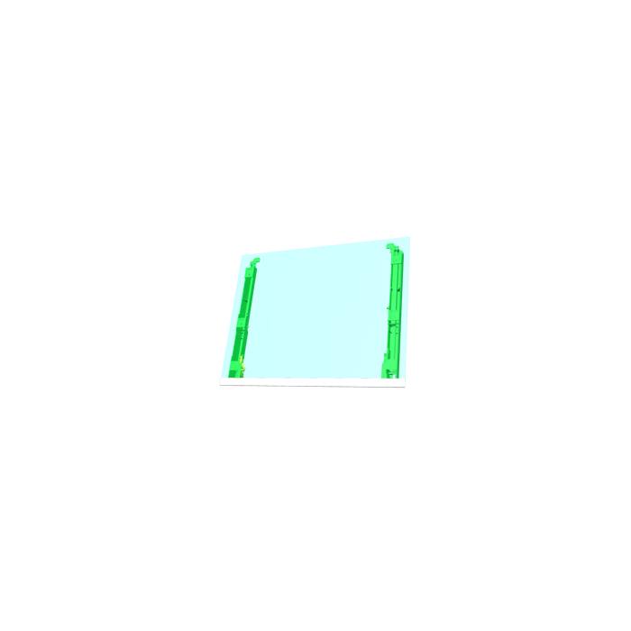 Luukun lasiosa - 596x465mm