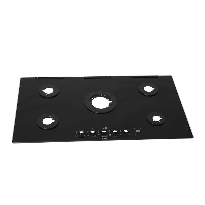 work top, black, AEG, 880x510mm