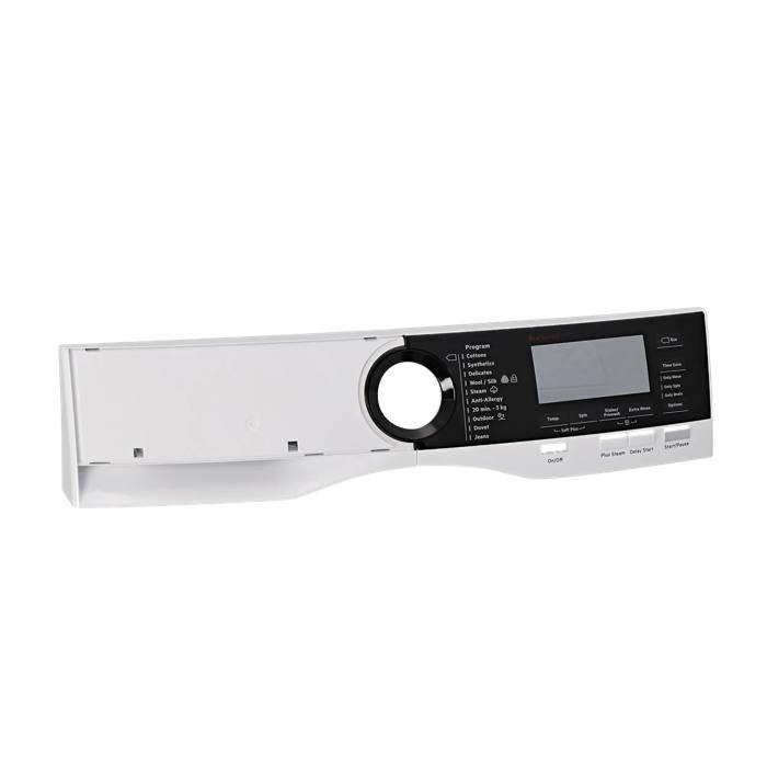 control panel, white