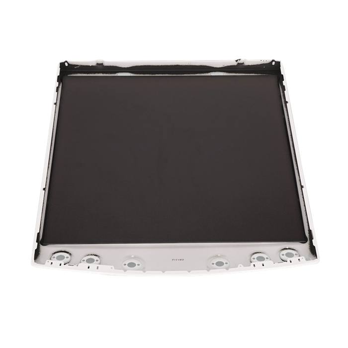 cooking top with frame,white,60cm,SET