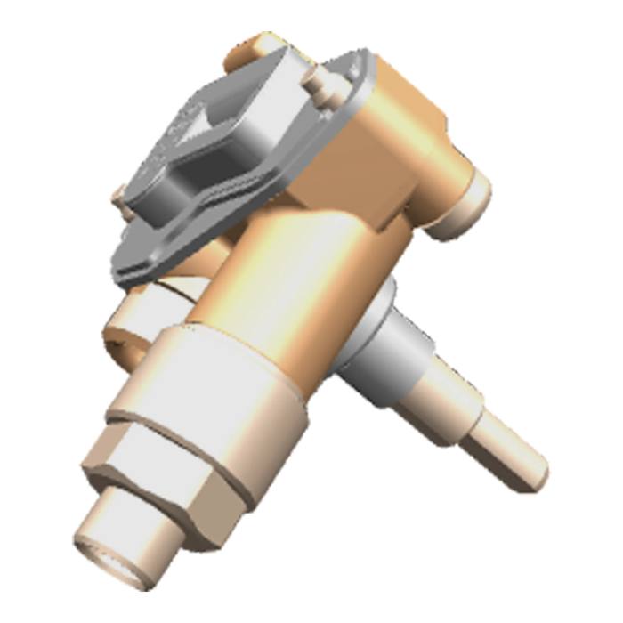 Gashahn,schnell,Brenner,d=0.42 G20-20mbar