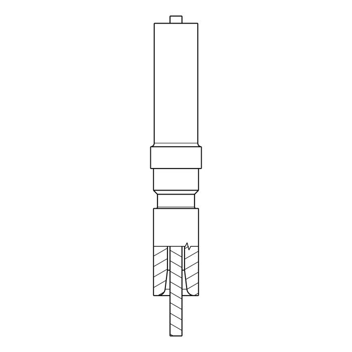 spark plug, ignition, L=900mm