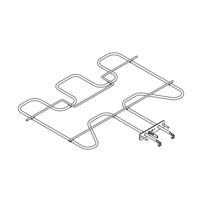 Bovenste verwarmingselement oven - 230V, 2300W