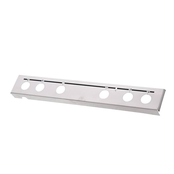BEDIENBLENDE,INOX,60CM