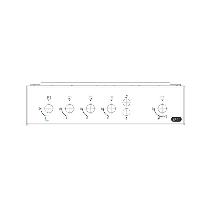 control panel, white, 50cm,5K