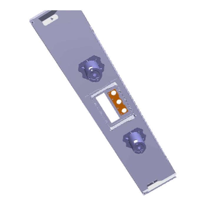 control panel,black,60cm, Hexagon, 2K