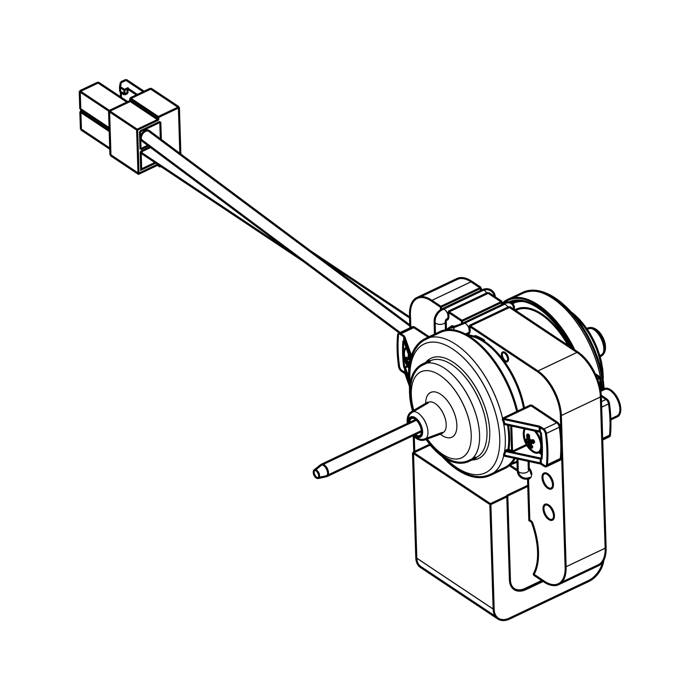 fan motor,evaporator,Freezer,5W,2550rpm