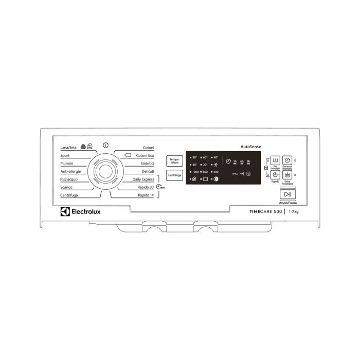 panel holder,white,Electrolux,IT
