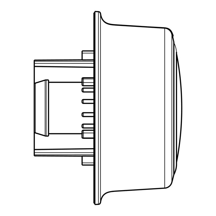 turning knob,Programme selector,Inserto grigio