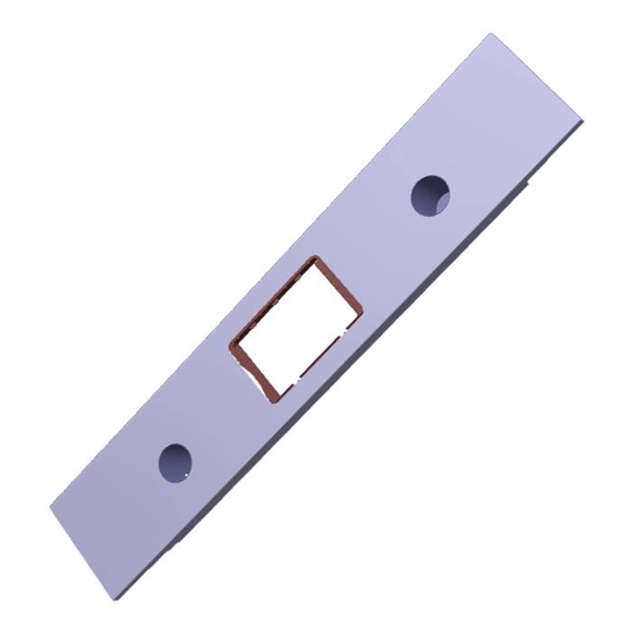BEDIENBLENDE,INOX,60CM,LUX,2K