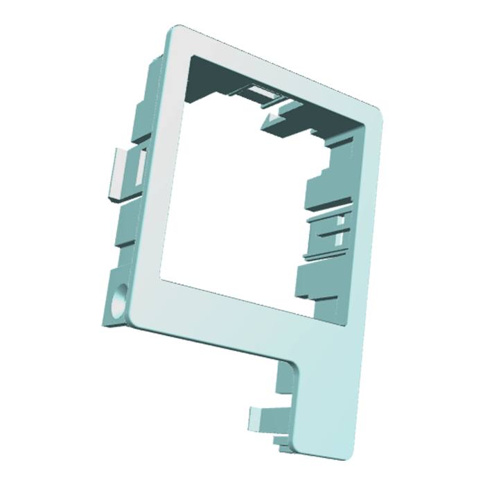kader, knop, zwart, 56,7x40,5x14,6