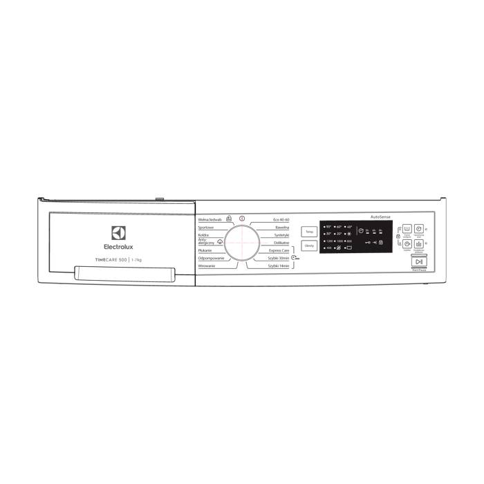 control panel,white,Electrolux,PL