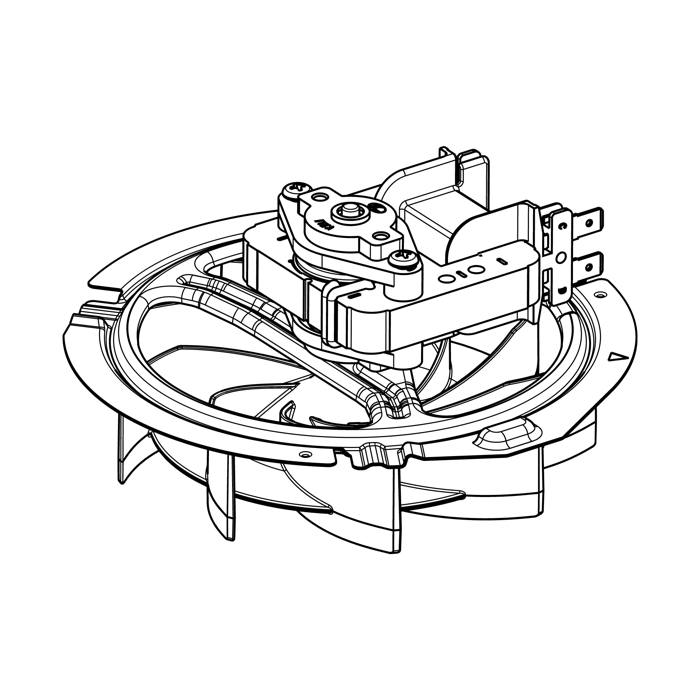 cooling fan,assembly,220-240V, 22W