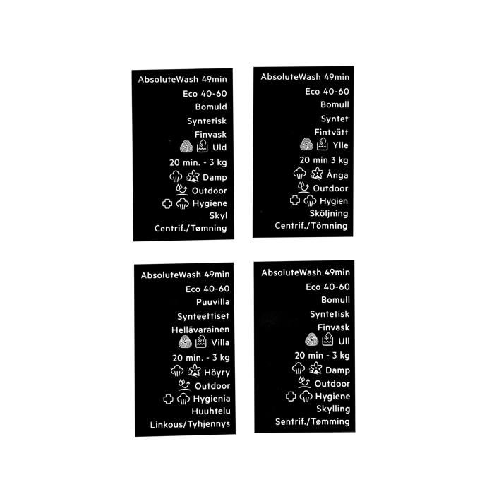 skylt program-, vred, lim