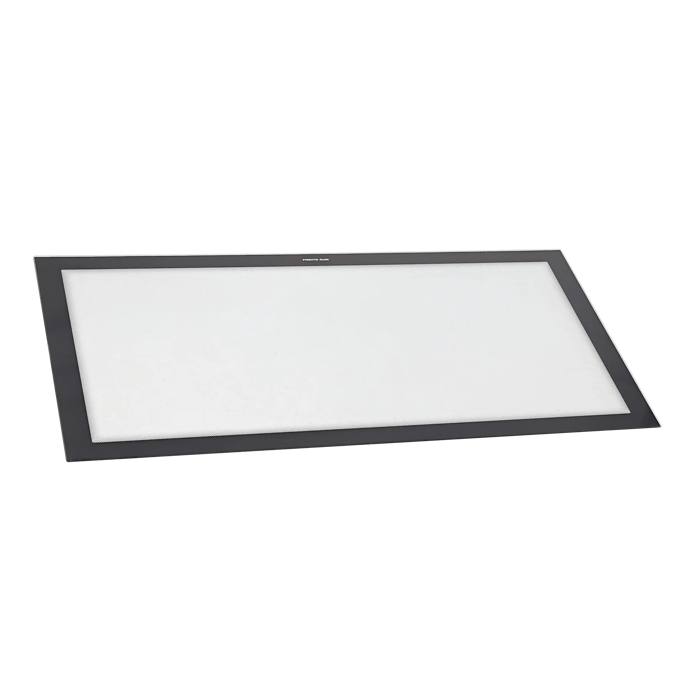 door glass, inner, 824x402mm