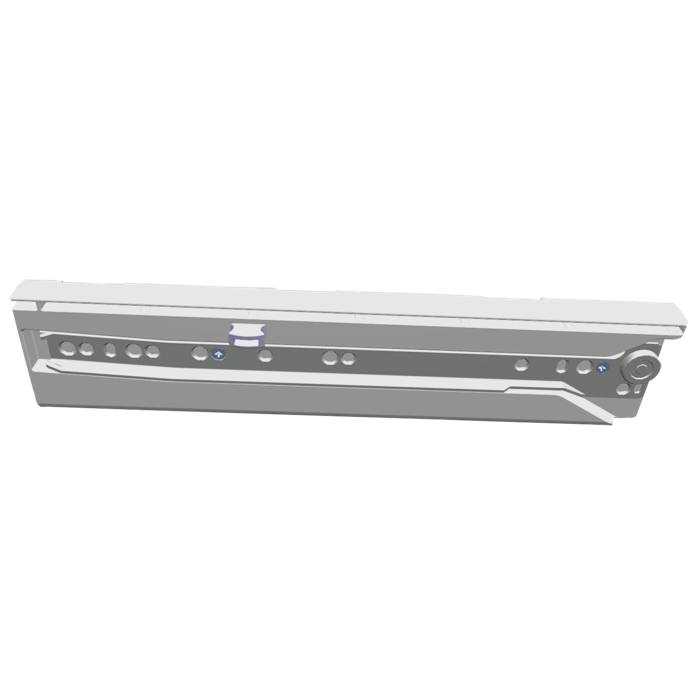 guidance rail, assembly, glass shelf, 315.5mm