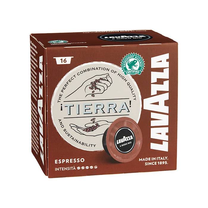 A Modo Mio Tierra Intenso - 16 Lavazza Espresso Coffee Capsules