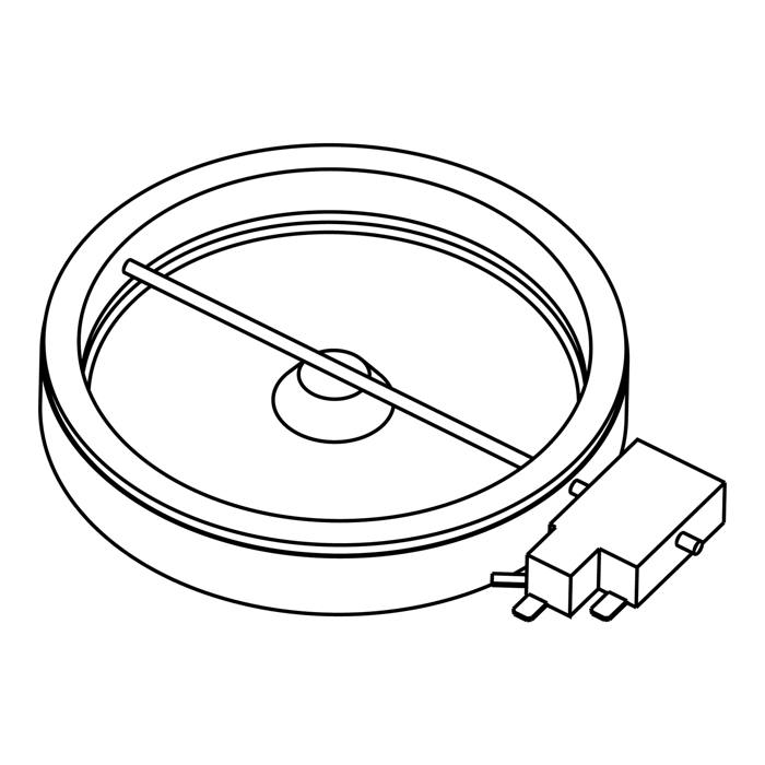 chauffage radiant, 140mm,230V,1200W