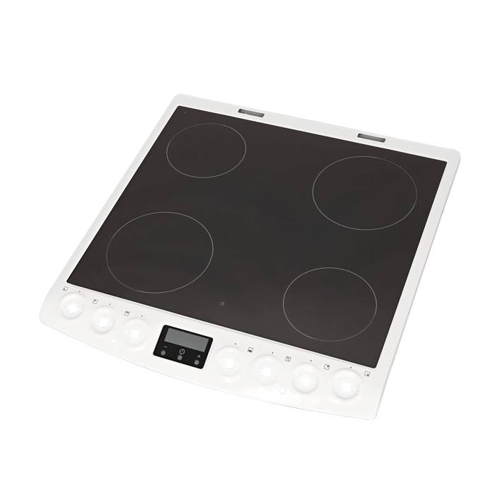 cooking top with frame,white,60cm