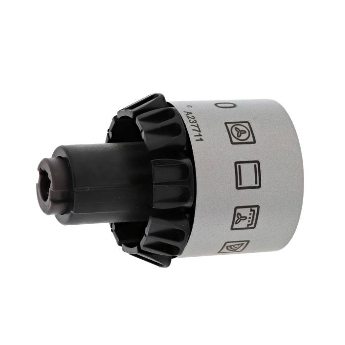 knob, function, grey, 10+0