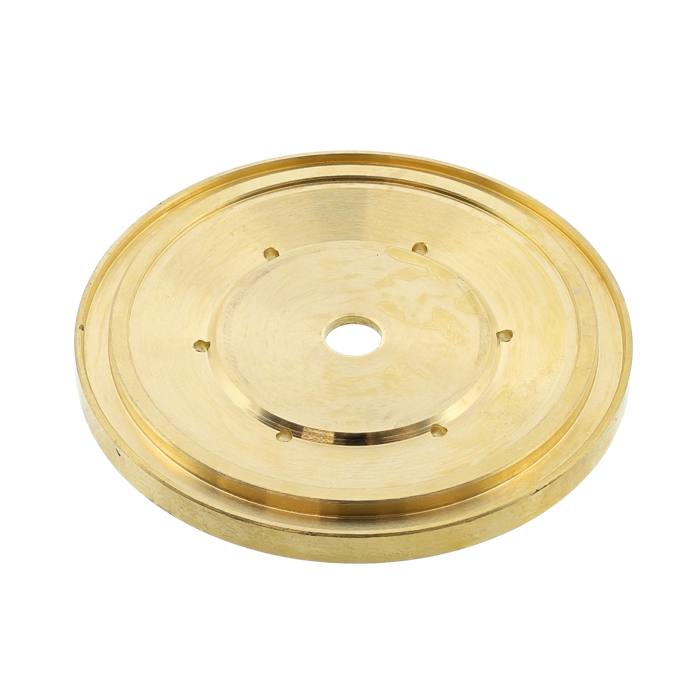 disc, diffuser, brass