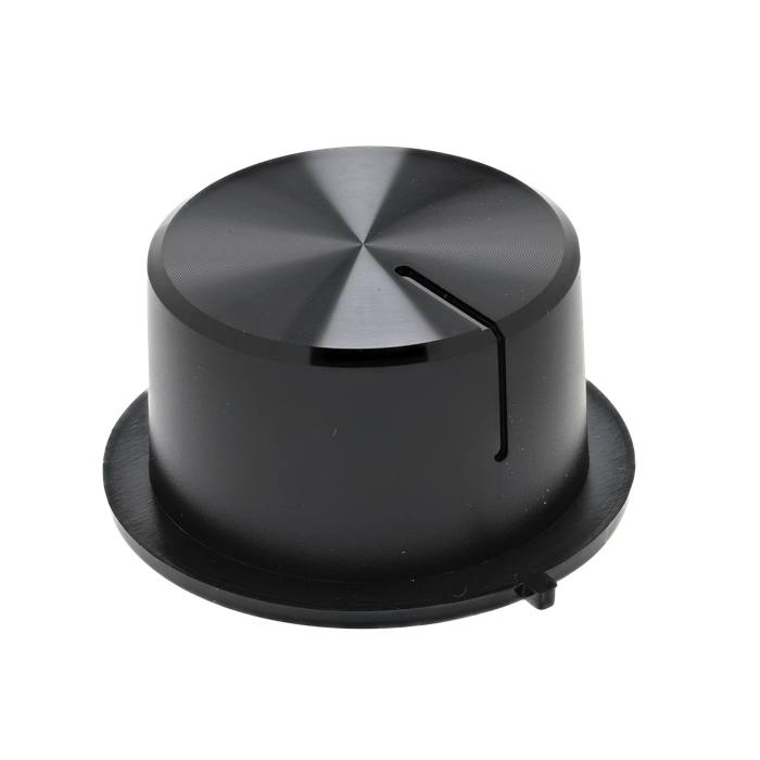 knob, timer, black, d=39mm H=24mm, HB
