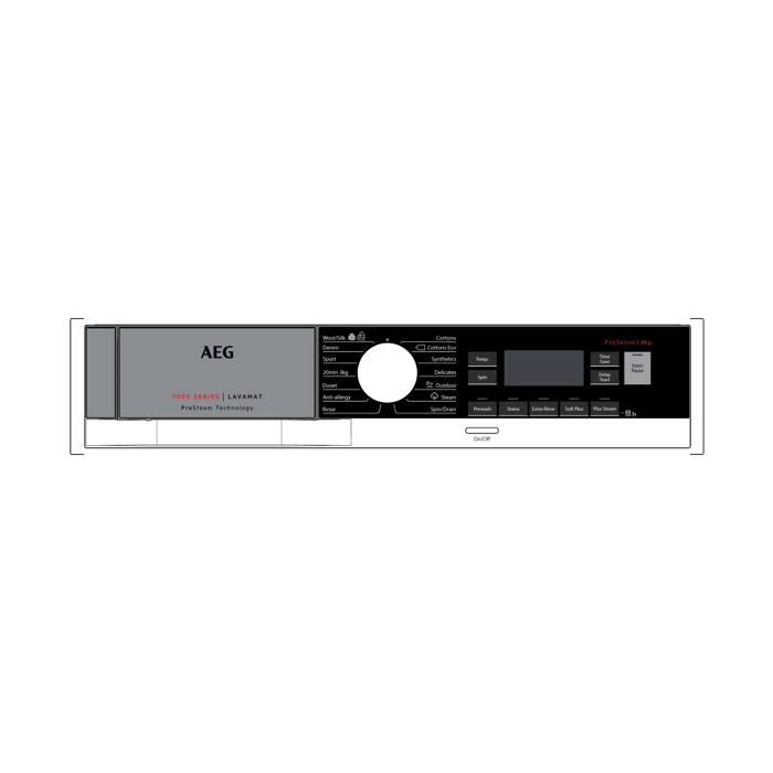control panel, handle, AEG