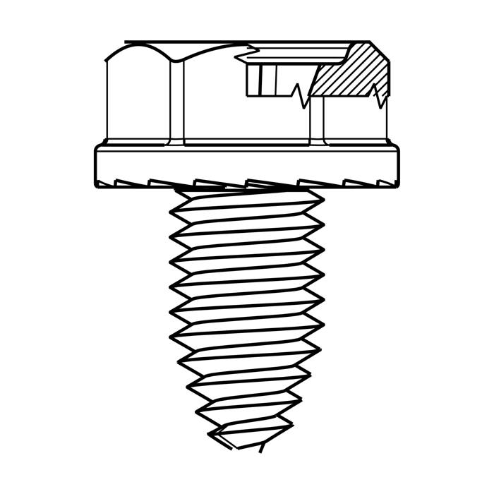 bolt, 4.9x16mm PH