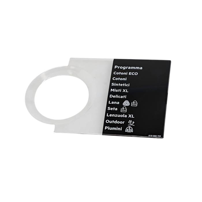 programme plate,knob,adhesive,IT