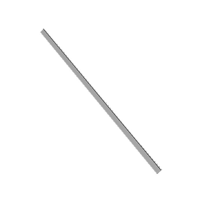 brzeg pasa,pólka szklana,przód,590mm