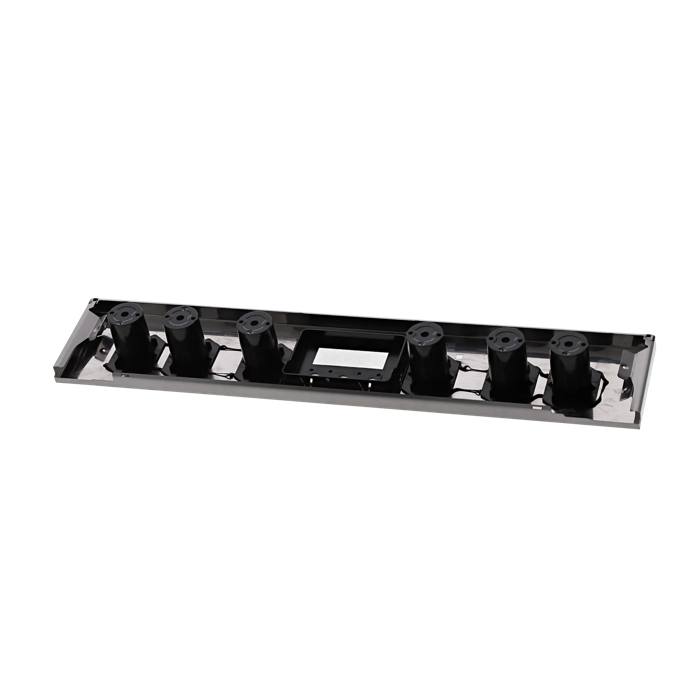 BEDIENBLENDE,INOX,60CM, SET, 6