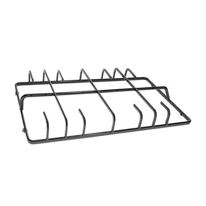 grid, pan support, left