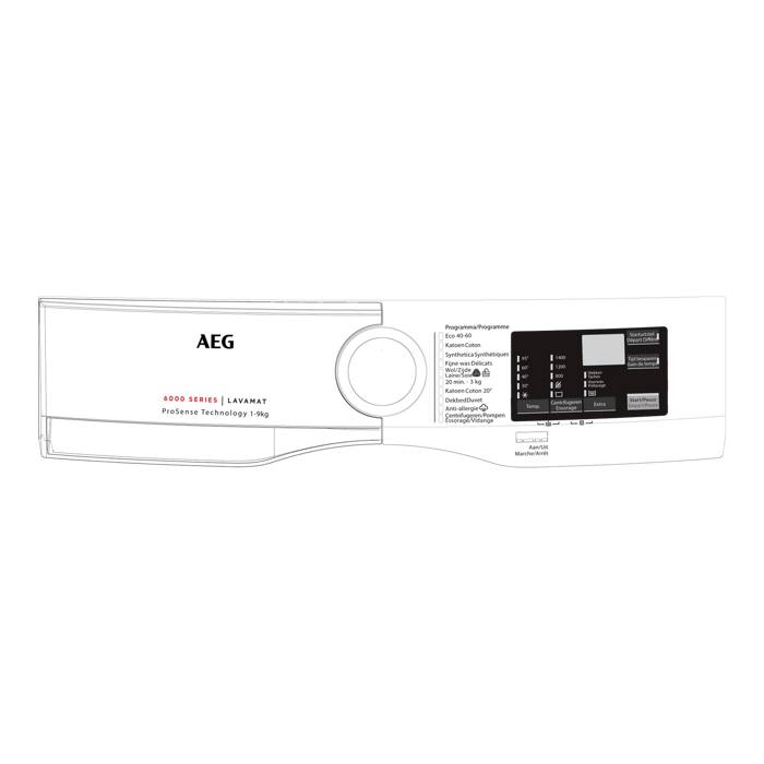 control panel, white, AEG, NL,FR
