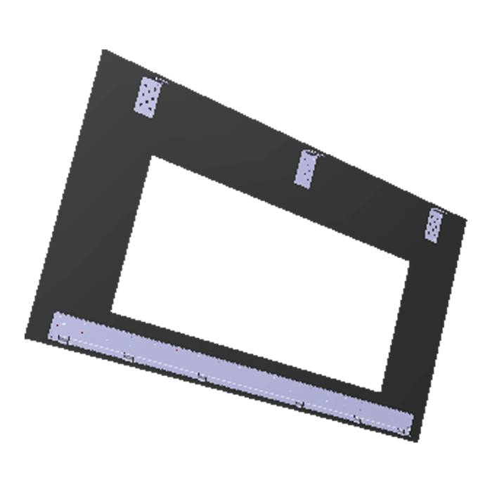 Door Glass Assembly - 894X463mm