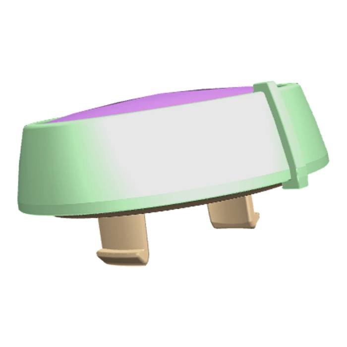 vredskydd, programväljare, silver/svart