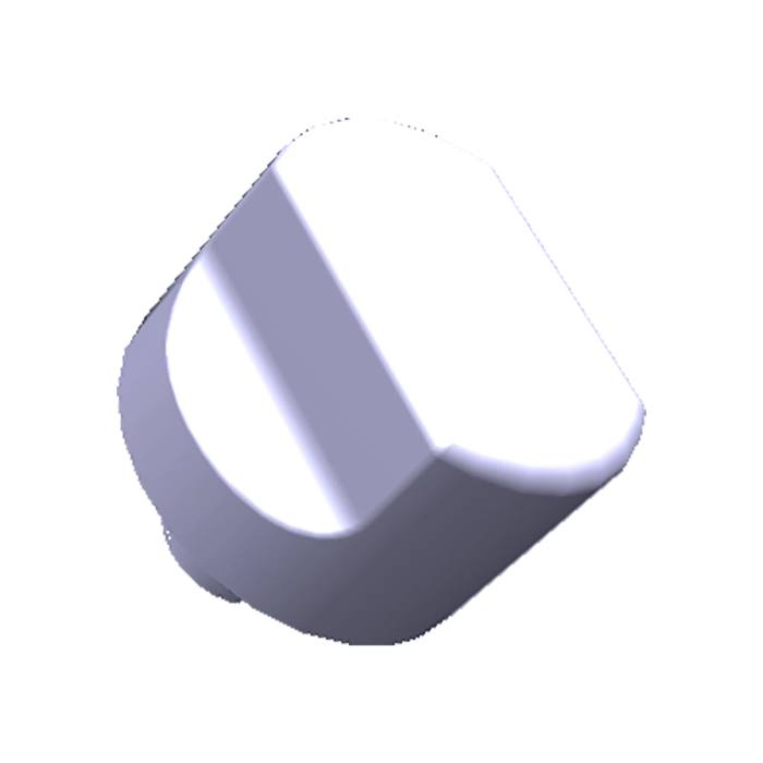 Black Control Knob Assembly