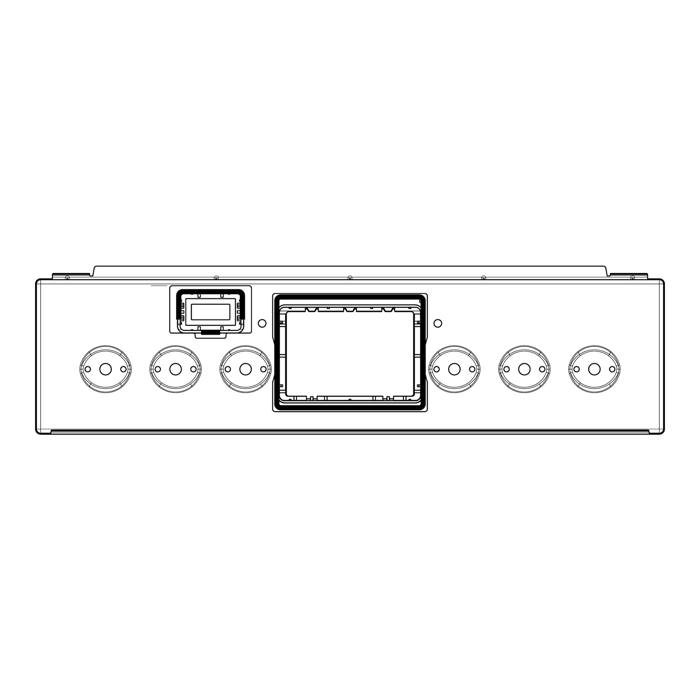 control panel, white, 50cm,SET,6K