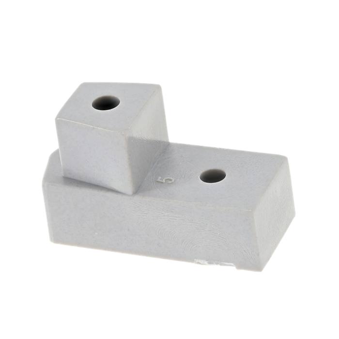 door stopper,lower,silver,33,7x14,5mm