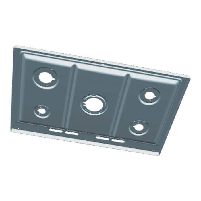 work top, inox, 894x590mm