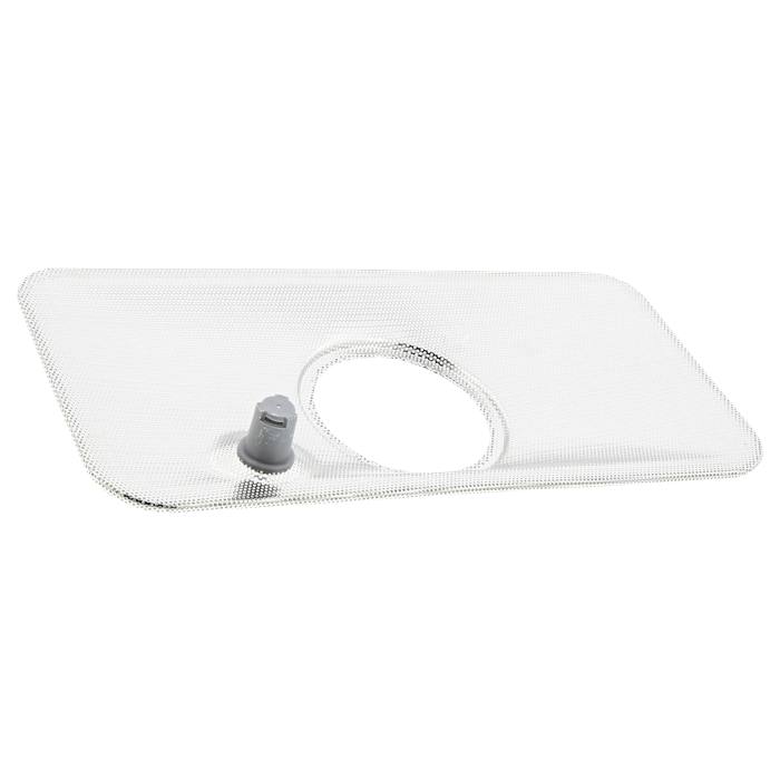 Base plate,filter,grey,260x128mm