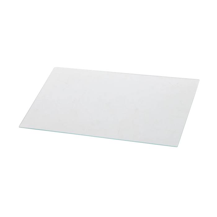 glazen plank, deksel, groentenbak