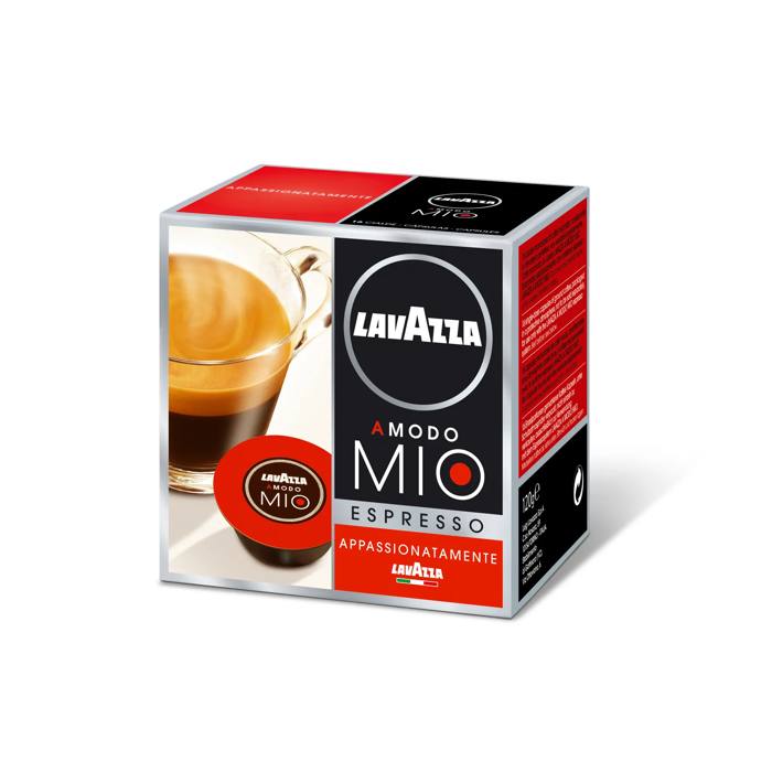 A Modo Mio Appassionatamente - 16 Lavazza Espresso Coffee Capsules