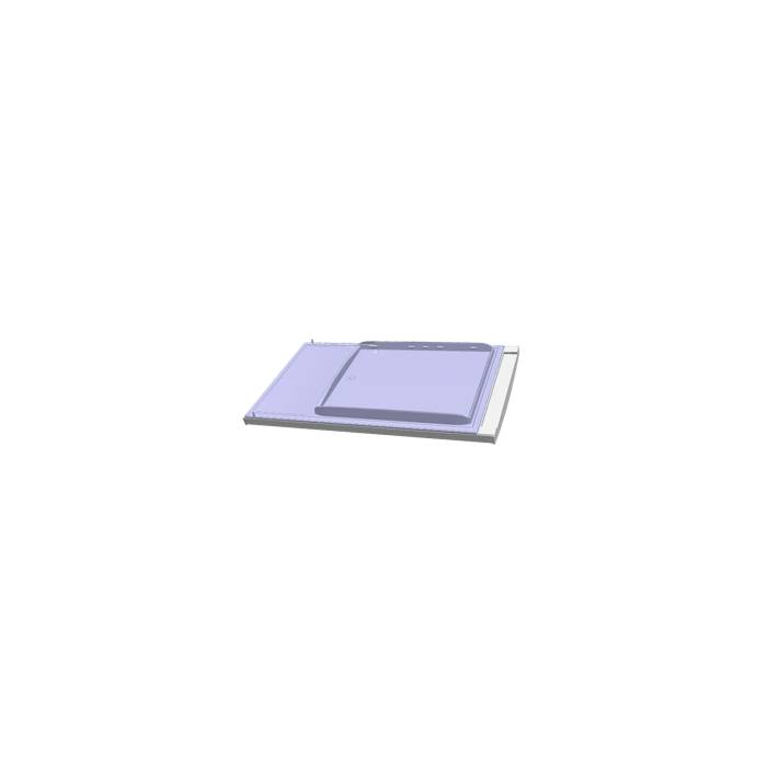 fridge door, inox, LCD,590.8x1016mm
