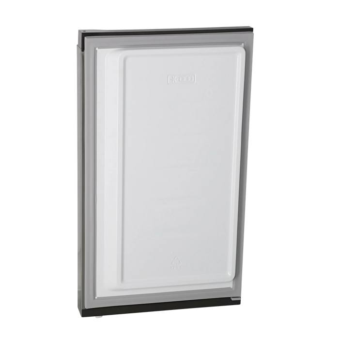 porte congélateur, inox, droit, 782x451x97mm