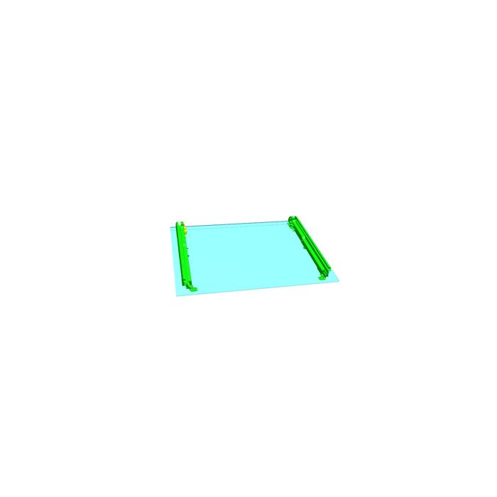 Door Glass Assembly - 596X466mm