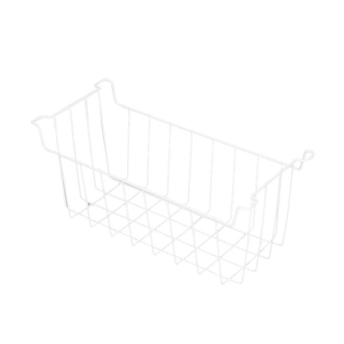 basket, wire, white, 506x210x230mm