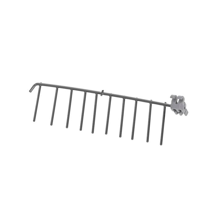 spikes , upper basket, middle
