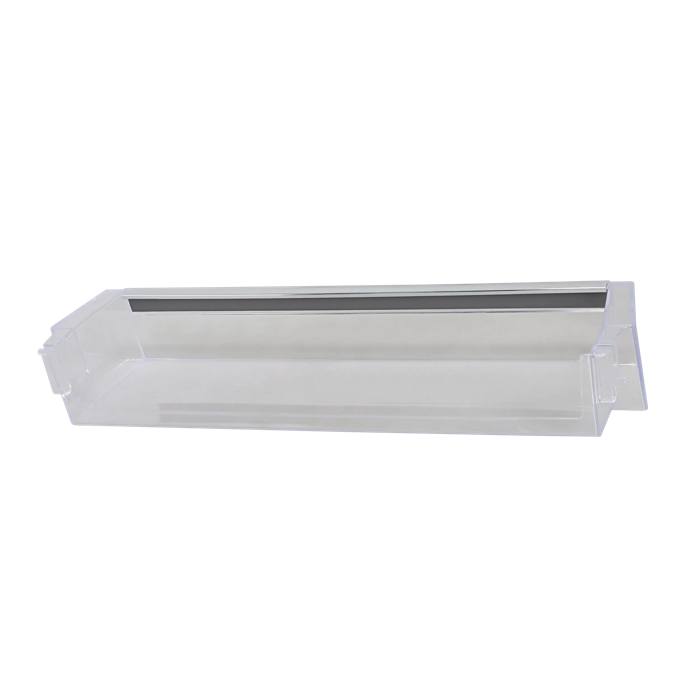 door shelf, metal strip, transparent, 419x98,5x60