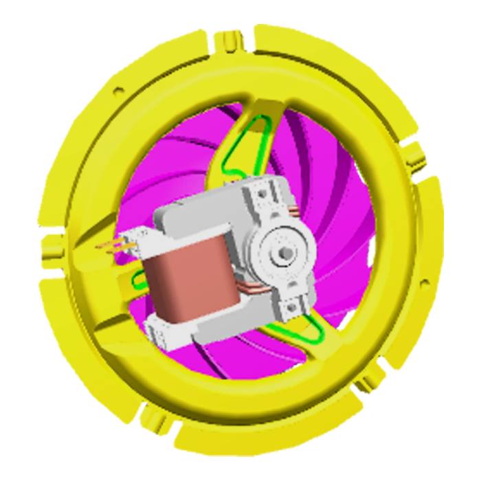 Satz, Kühl-Ventilator, komplett